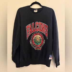 Vintage Atlanta Falcons NFL Black Sweatshirt